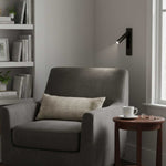 Modern Minimalist Embedded Aluminum LED Wall Sconce 1-Light Lasson Living