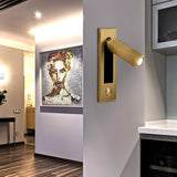 Modern Minimalist Embedded Aluminum LED Wall Sconce 1-Light Lasson Living