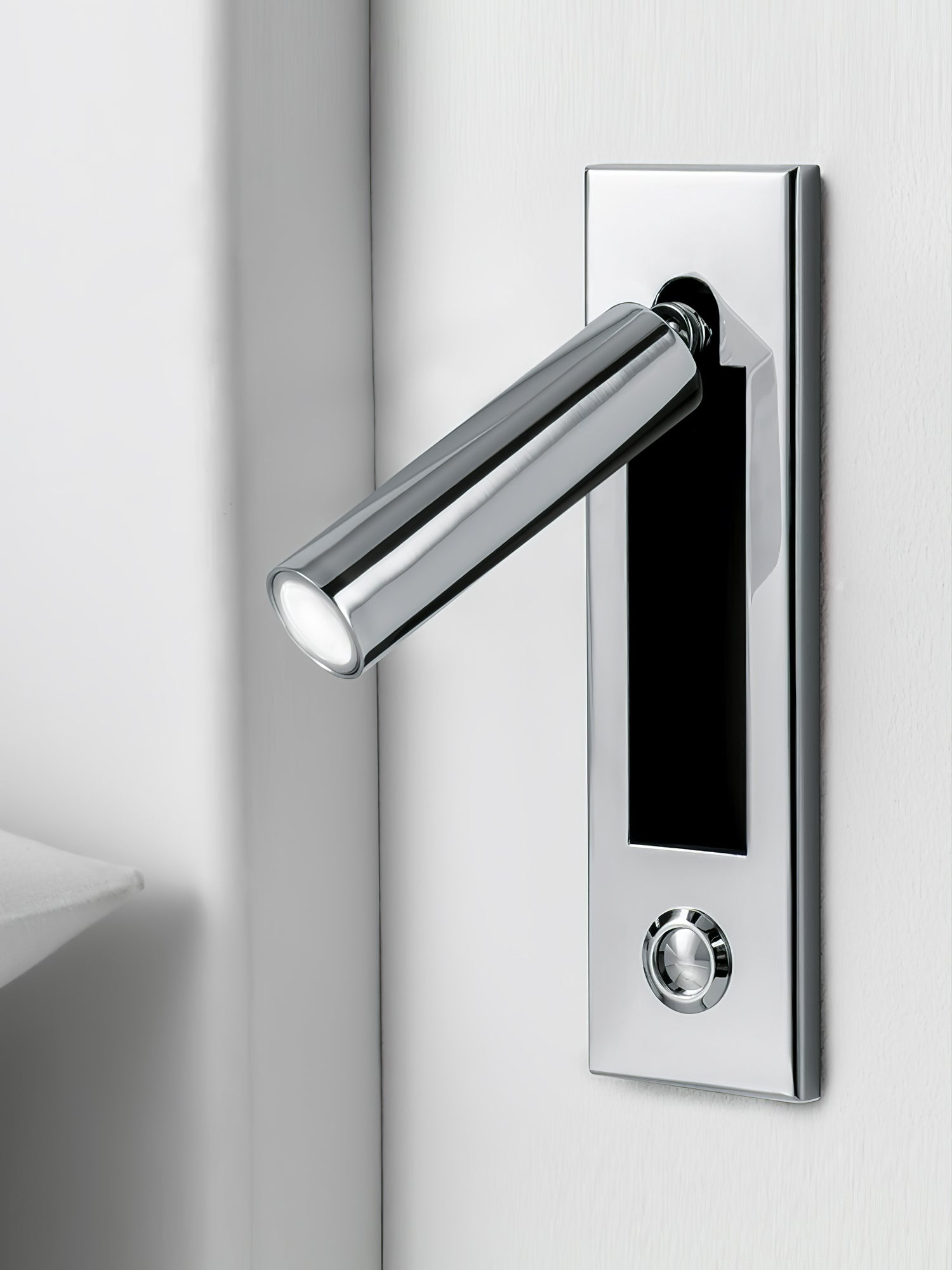 Modern Minimalist Embedded Aluminum LED Wall Sconce 1-Light Lasson Living