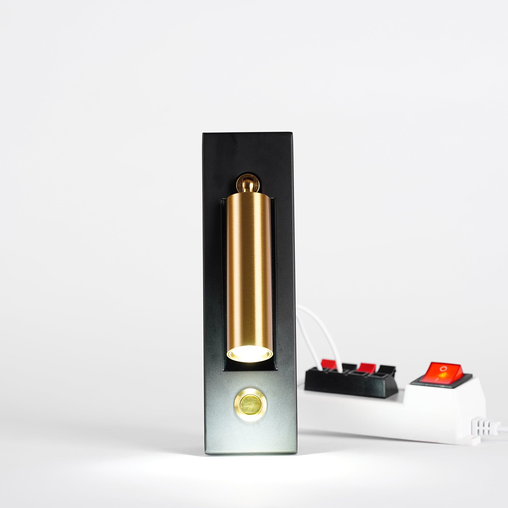 Modern Minimalist Embedded Aluminum LED Wall Sconce 1-Light Lasson Living