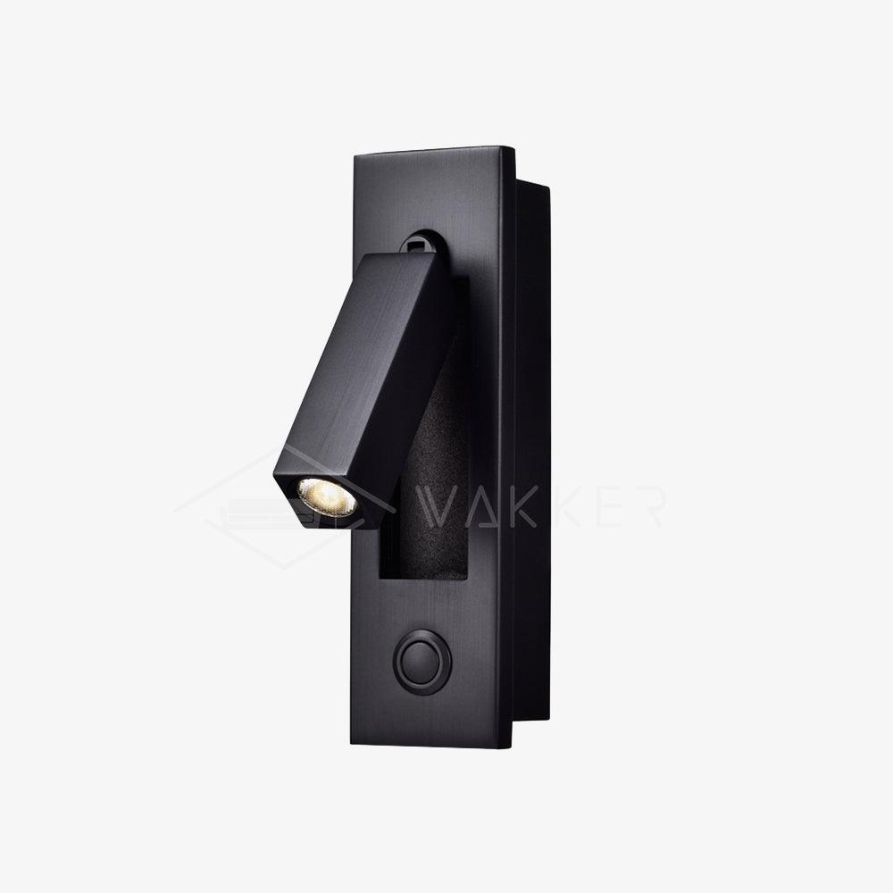 Modern Minimalist Embedded Aluminum LED Wall Sconce 1-Light Lasson Living