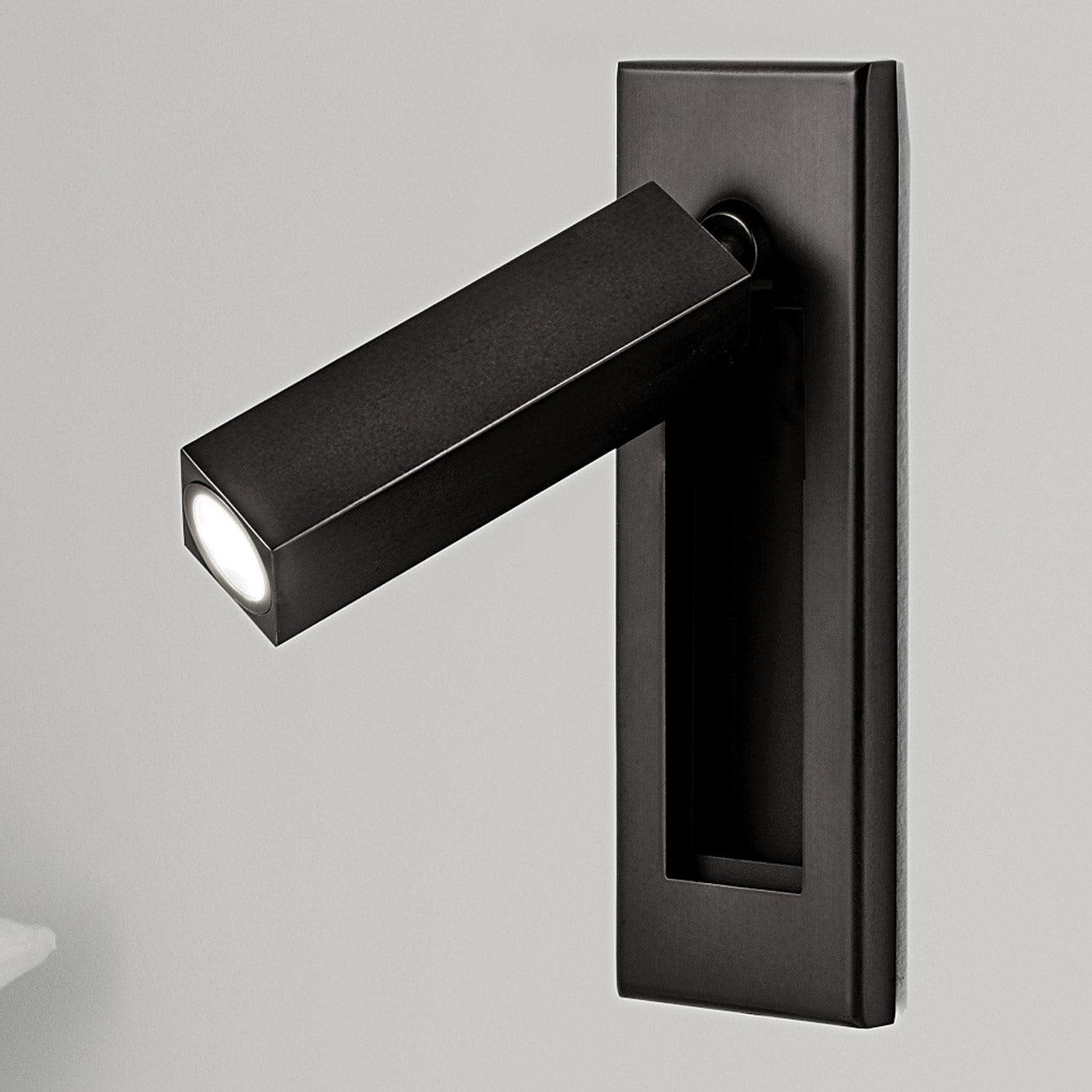 Modern Minimalist Embedded Aluminum LED Wall Sconce 1-Light Lasson Living