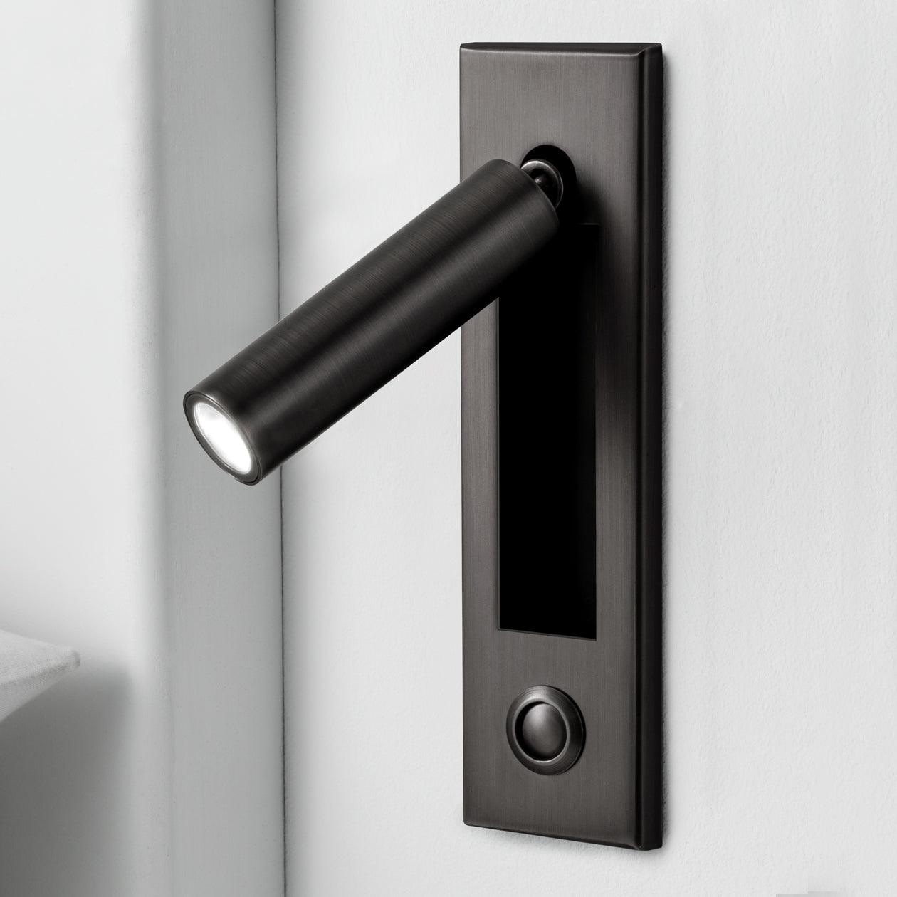 Modern Minimalist Embedded Aluminum LED Wall Sconce 1-Light Lasson Living