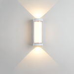 Nordic Minimalist Acrylic Rectangular Outdoor Wall Light LED Up-Down Lasson Living