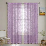 Floral Grace Sheer Curtains Lasson Living