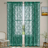 Floral Grace Sheer Curtains Lasson Living