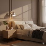 Modern Minimalist Wooden Cone LED Wall Sconce | 1-Light Lasson Living