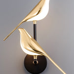 Modern Bird Wall Sconce LED Light Lasson Living