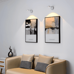 Modern Minimalist Wireless LED Wall Lamp With Motion Sensor 1-Light Lasson Living