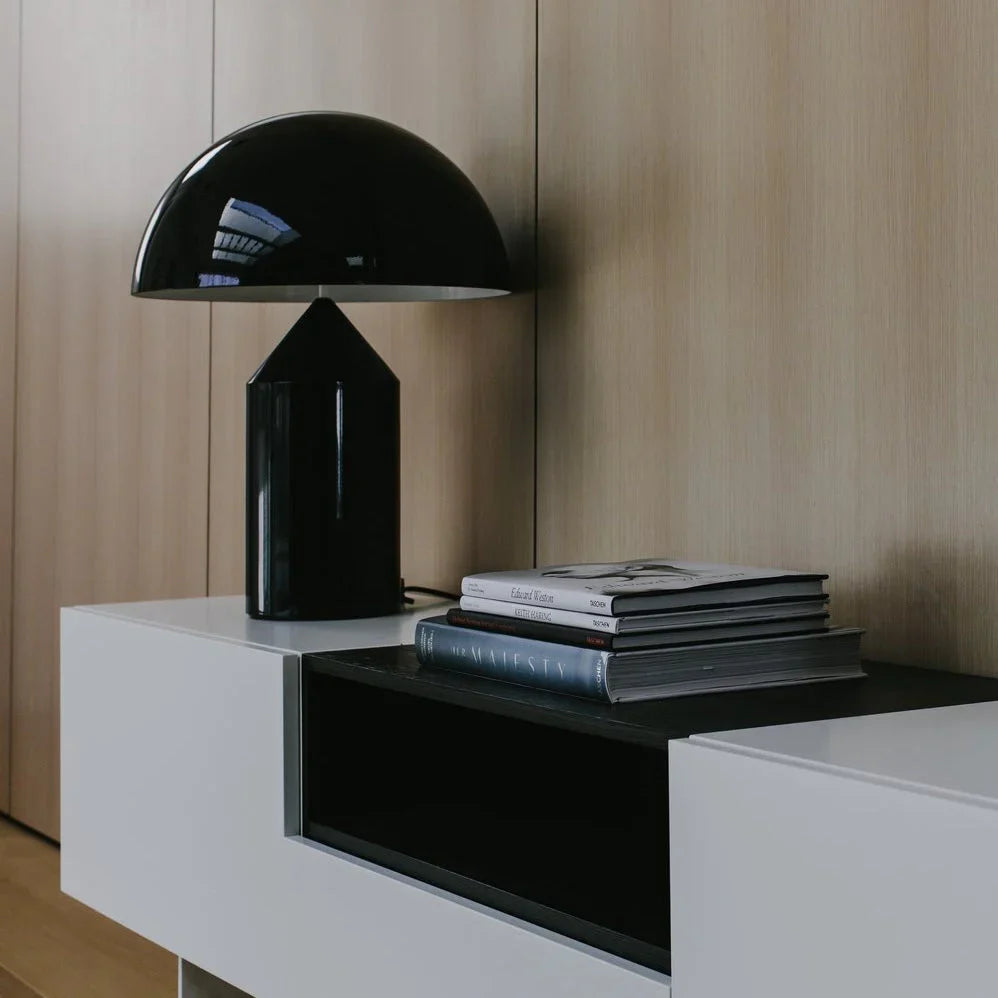 Nordic Brass Dome LED Table Lamp 3-Light Lasson Living