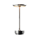 Modern Brass Cone LED Rechargeable Table Lamp 1-Light Lasson Living