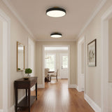 Modern Round LED Flush Mount Ceiling Light 1-Light Lasson Living