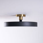 Modern Round LED Flush Mount Ceiling Light 1-Light Lasson Living