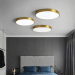 Modern Minimalist Round LED Ceiling Light 1-Light Lasson Living