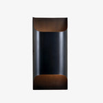 Modern Curved Brass LED Wall Sconce 1-Light Lasson Living