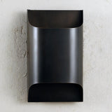 Modern Curved Brass LED Wall Sconce 1-Light Lasson Living