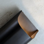 Modern Curved Brass LED Wall Sconce 1-Light Lasson Living