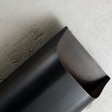 Modern Curved Brass LED Wall Sconce 1-Light Lasson Living