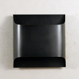 Modern Curved Brass LED Wall Sconce 1-Light Lasson Living