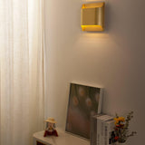 Modern Curved Brass LED Wall Sconce 1-Light Lasson Living