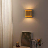 Modern Curved Brass LED Wall Sconce 1-Light Lasson Living