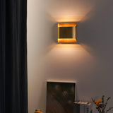 Modern Curved Brass LED Wall Sconce 1-Light Lasson Living