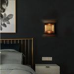 Modern Curved Brass LED Wall Sconce 1-Light Lasson Living