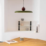 Modern Disc LED Plug-in Pendant Light 1-Light Lasson Living