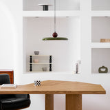 Modern Disc LED Plug-in Pendant Light 1-Light Lasson Living