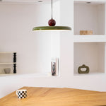 Modern Disc LED Plug-in Pendant Light 1-Light Lasson Living