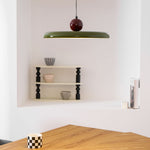 Modern Disc LED Plug-in Pendant Light 1-Light Lasson Living