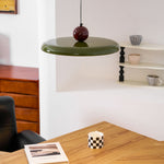Modern Disc LED Plug-in Pendant Light 1-Light Lasson Living