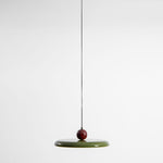 Modern Disc LED Plug-in Pendant Light 1-Light Lasson Living