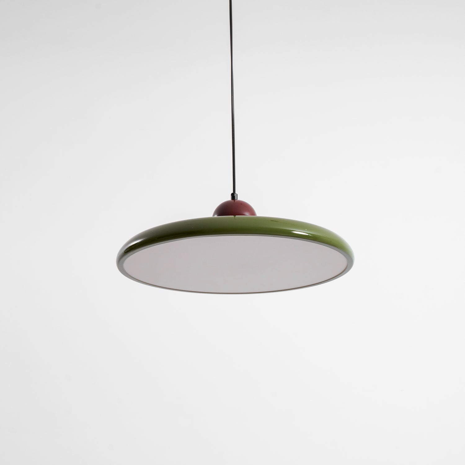 Modern Disc LED Plug-in Pendant Light 1-Light Lasson Living