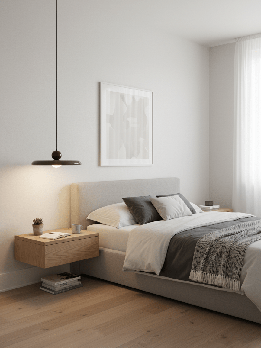 Modern Disc LED Plug-in Pendant Light 1-Light Lasson Living