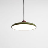 Modern Disc LED Plug-in Pendant Light 1-Light Lasson Living