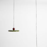 Modern Disc LED Plug-in Pendant Light 1-Light Lasson Living