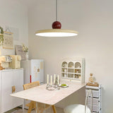 Modern Disc LED Plug-in Pendant Light 1-Light Lasson Living