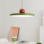 Modern Disc LED Plug-in Pendant Light 1-Light Lasson Living