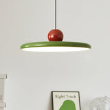 Modern Disc LED Plug-in Pendant Light 1-Light Lasson Living