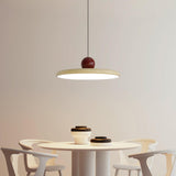 Modern Disc LED Plug-in Pendant Light 1-Light Lasson Living