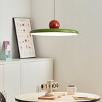 Modern Disc LED Plug-in Pendant Light 1-Light Lasson Living