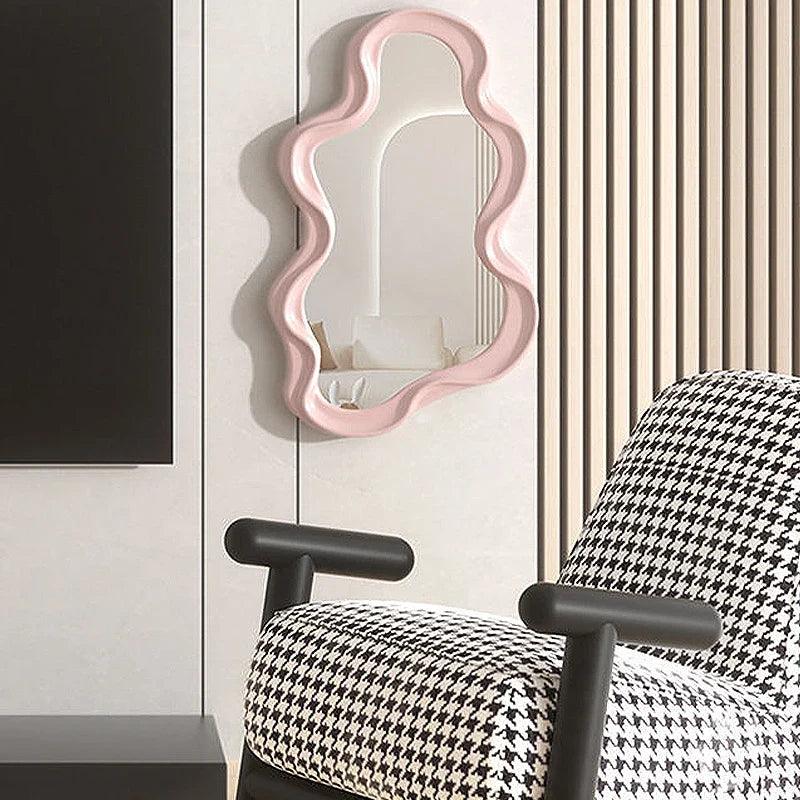 BowLift | Spiegelia Decorative Cloud-Shaped Mirror - for Living Room, Bedroom & Bathroom Lasson Living