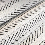 Aurivelle Herringbone Scallop Edge Sofa Cover Lasson Living