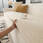 Chic Thick Plush Sofa Cover Lasson Living