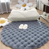 Cush - Round Floor Rug 90x90 Fleece Lasson Living