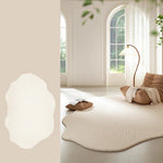 Lorae - Cream-Colored Striped Floor Rug Lasson Living