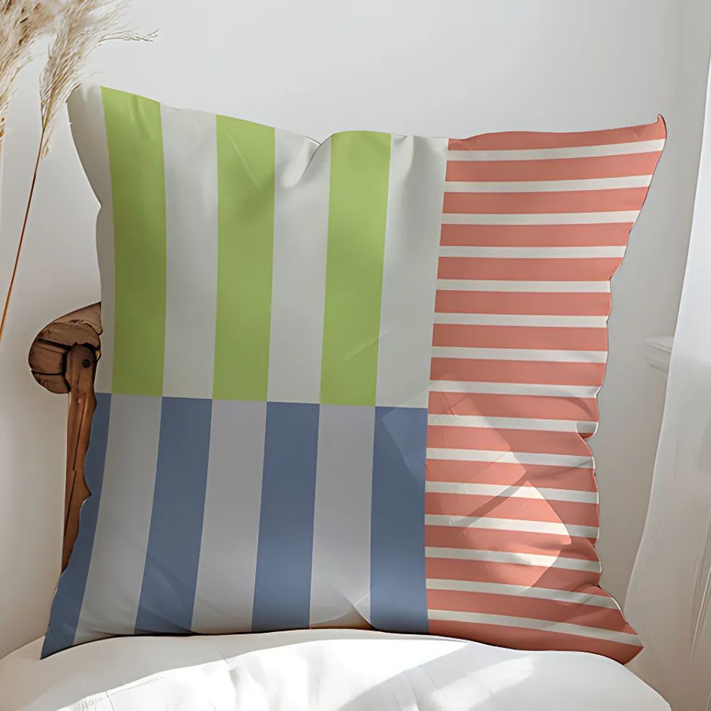 Mod Blocks Striped Cushion Cover Lasson Living