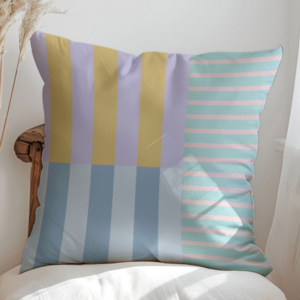 Mod Blocks Striped Cushion Cover Lasson Living