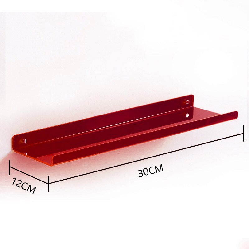 BowLift | Invisible colored wall-mounted floating shelves Lasson Living